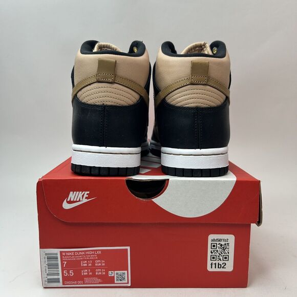 Nike Dunk High LXX WMNS “Black Flax/Vachetta Tan” 2023 - Picture 4 of 5